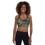 502BB Camo Padded Sports Bra