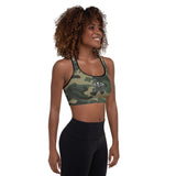 502BB Camo Padded Sports Bra