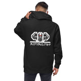 502BB Unisex fleece zip up hoodie - Embroidery Front / Print on Back