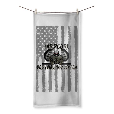 502 USA Flag XL Beach Towel AOP Sublimation