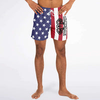 502BB American Flag Trunks