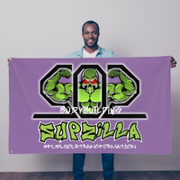 502BBSupZillaBannerFlag Sublimation Flag