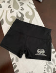 Womens Athletic High Waist Compression Shorts