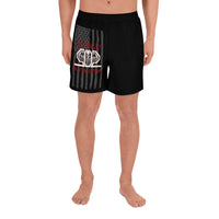 502 Lvl Flag Men's Athletic Long Shorts