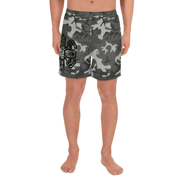 502 Grey Camo Full Length Shorts/Trunks (no liner)