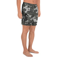 502 Grey Camo Full Length Shorts/Trunks (no liner)