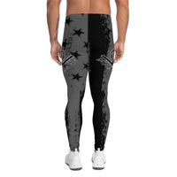 502BB Men's Black Flag Leggings