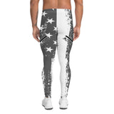 502BB Men's White Flag Leggings