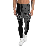 502BB Men's Black Flag Leggings