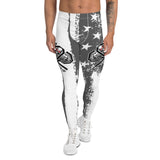 502BB Men's White Flag Leggings