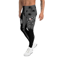 502BB Men's Black Flag Leggings