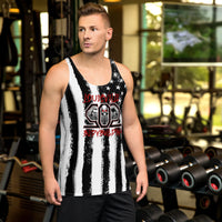 502BB BW American Flag AOP Tank Top - Printful