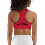 502BB Red Non Padded Sports Bra