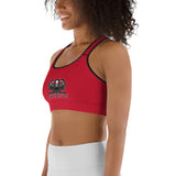 502BB Red Non Padded Sports Bra