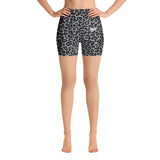 BBUSA Two-Tone Leopard Yoga Shorts