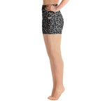 BBUSA Two-Tone Leopard Yoga Shorts