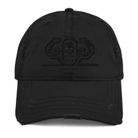 IFBB PRO Distressed Dad Hat - Otto Cap 104-1018