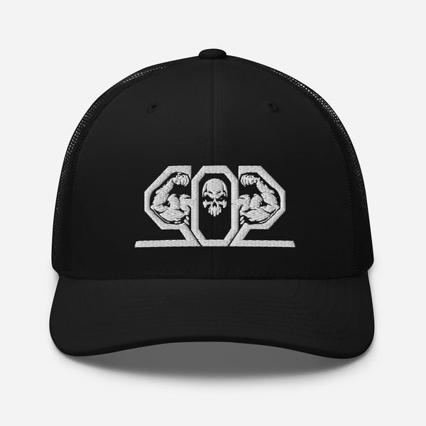 502BB Meshback Trucker Cap (Single color logo) - Yupoong 6606