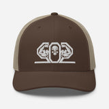 502BB Meshback Trucker Cap (Single color logo) - Yupoong 6606