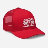 502BB Meshback Trucker Cap (Single color logo) - Yupoong 6606