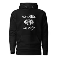 502BB Unisex Premium Hoodie - Warning On Prep - Cotton Heritage M2580