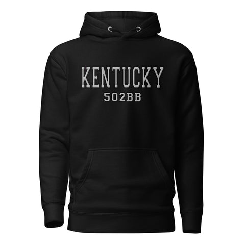 502BB Kentucky Unisex Premium Hoodie (Black logo) - Cotton Heritage M2580