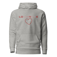 Louisville Love 502BB Unisex Premium Hoodie - Cotton Heritage