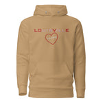 Louisville Love 502BB Unisex Premium Hoodie - Cotton Heritage