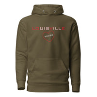 Louisville Love 502BB Unisex Premium Hoodie - Cotton Heritage