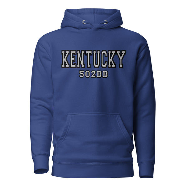 502BB Kentucky Unisex Premium Hoodie (Black logo) - Cotton Heritage M2580