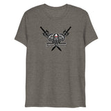 502BB Swords Unisex Tri-Blend T-Shirt - Bella + Canvas